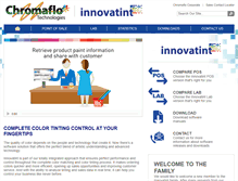 Tablet Screenshot of innovatint.com